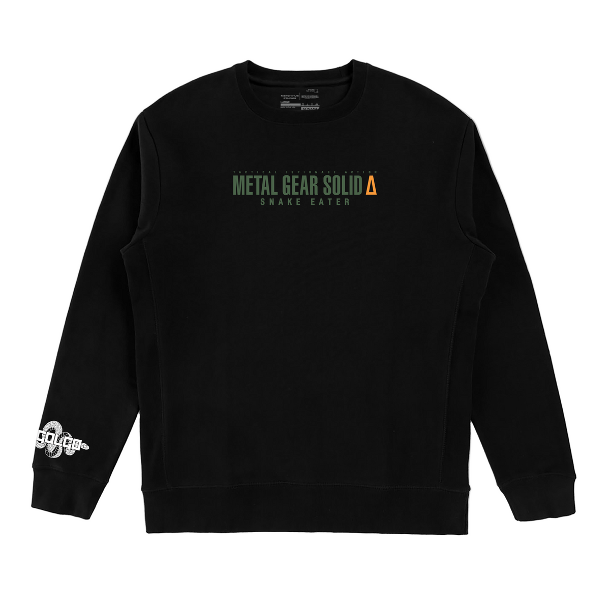 MGSΔ x Golgo Operation Snake Eater Black Hoodie