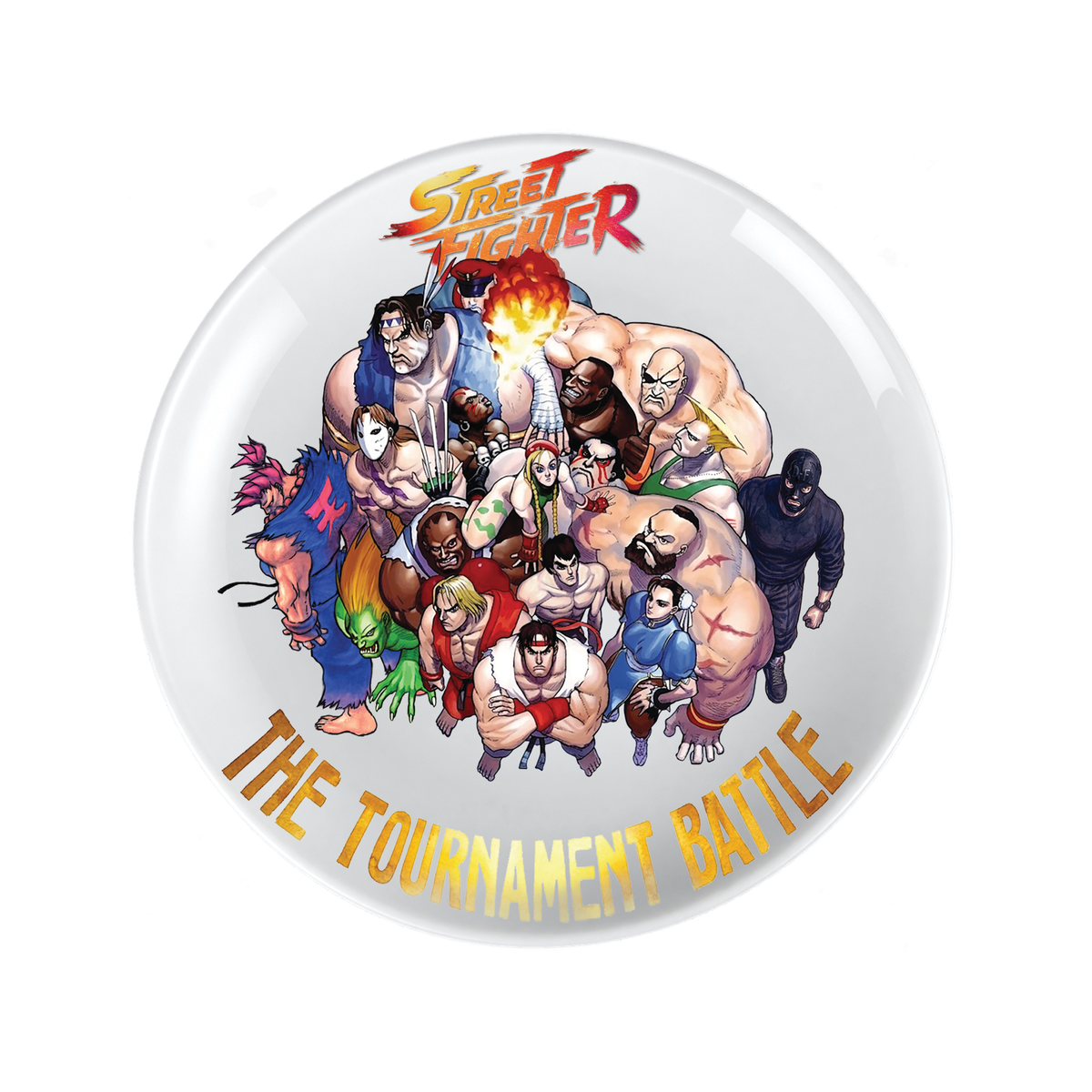 TOURNAMENT BATTLE CERAMIC PLATE
