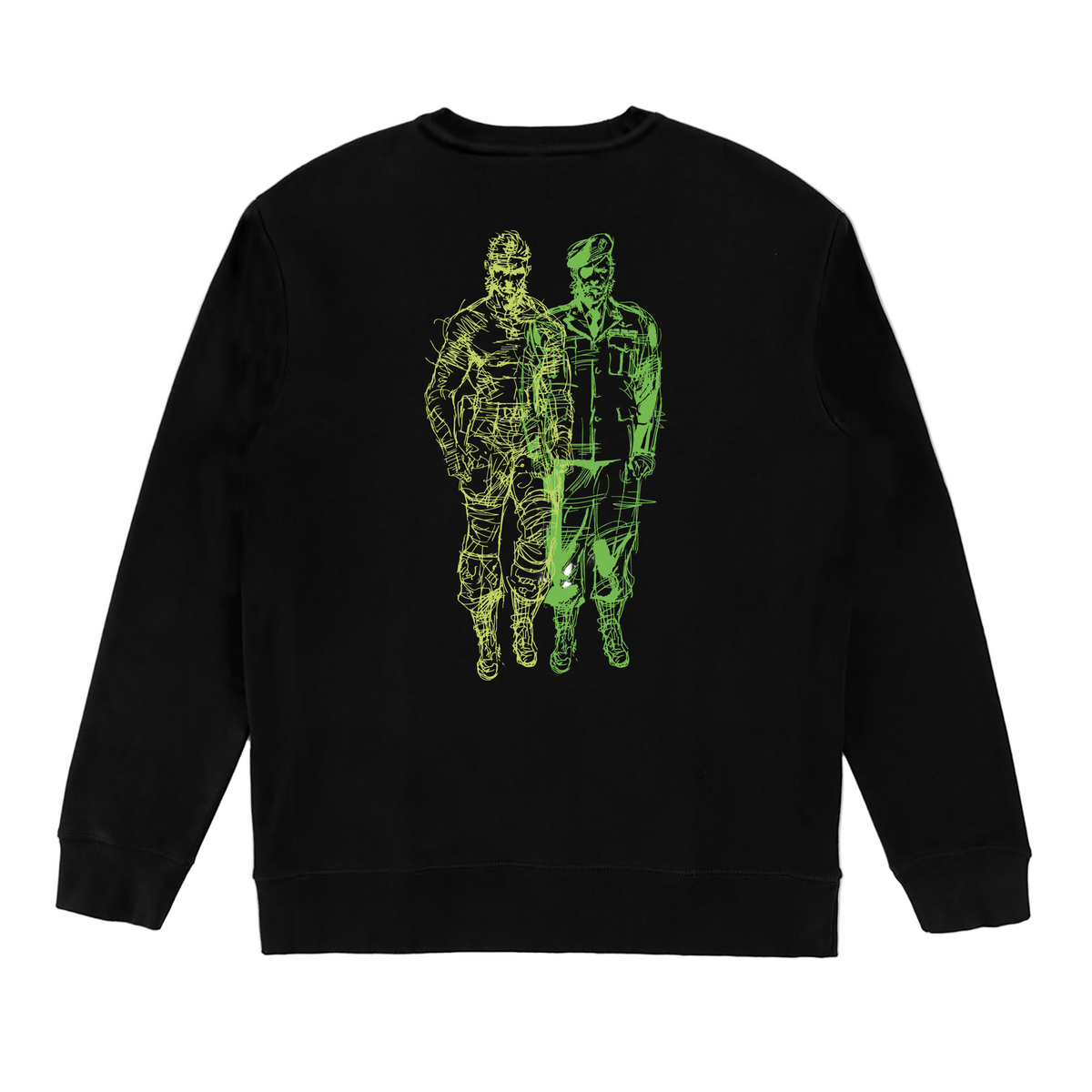 MGSΔ x Golgo Operation Snake Eater Black Hoodie