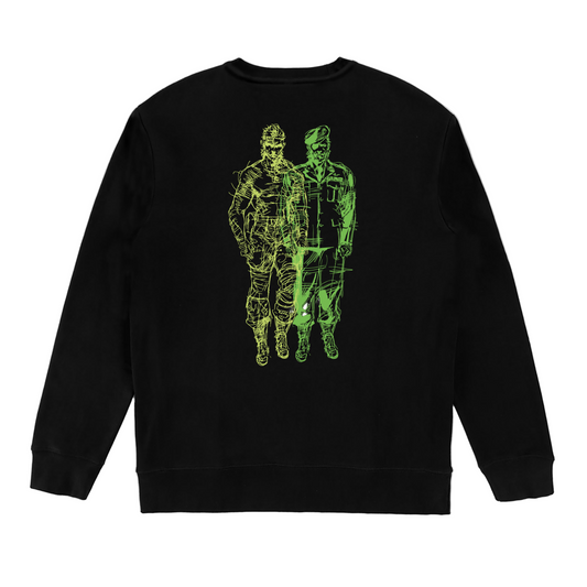 MGSΔ x Golgo Operation Snake Eater Black Hoodie