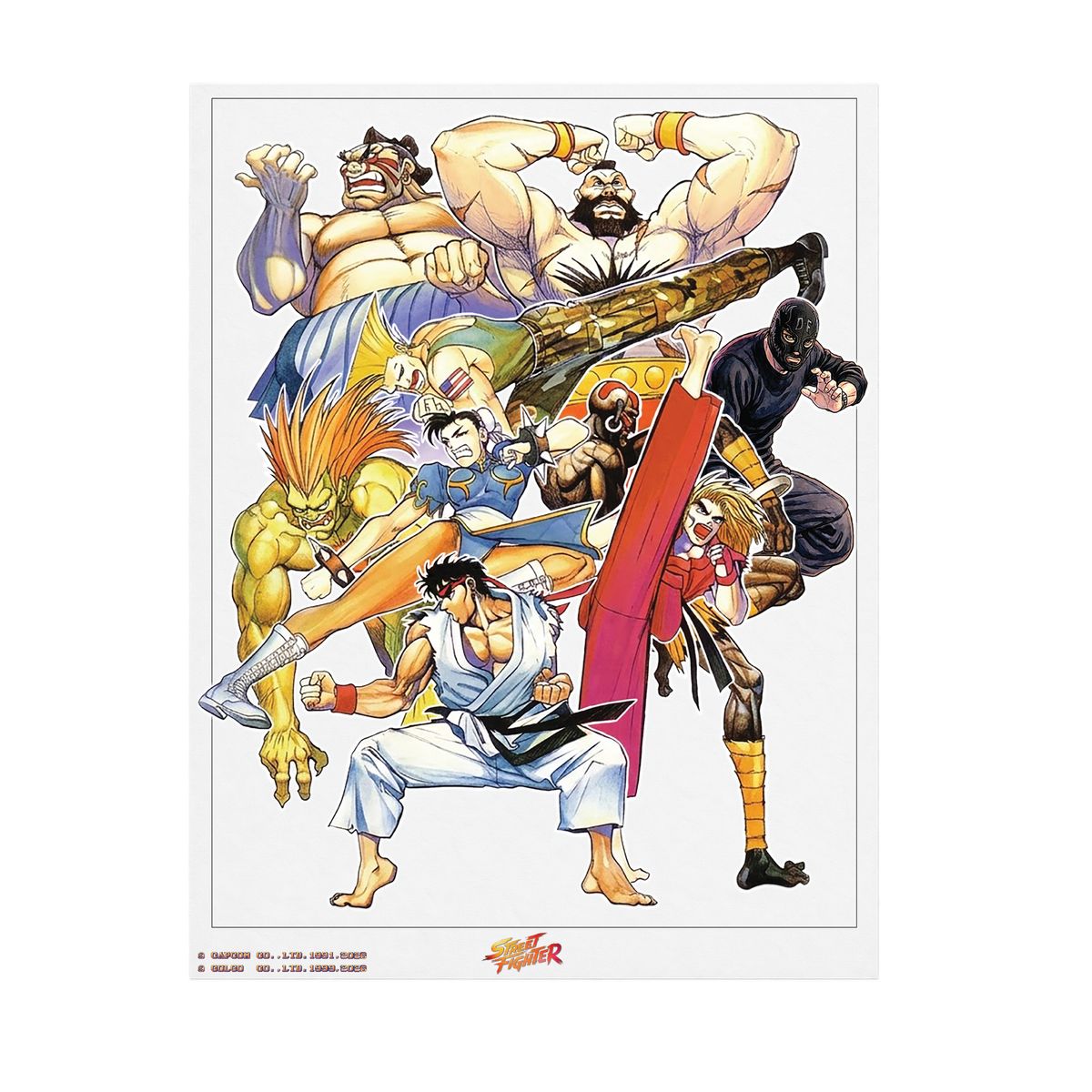 WORLD WARRIOR LITHOGRAPH